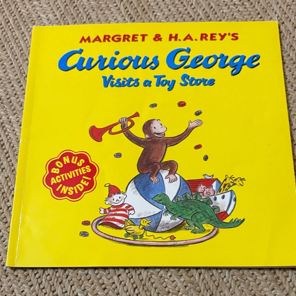 Curious George Visits a Toy Store book